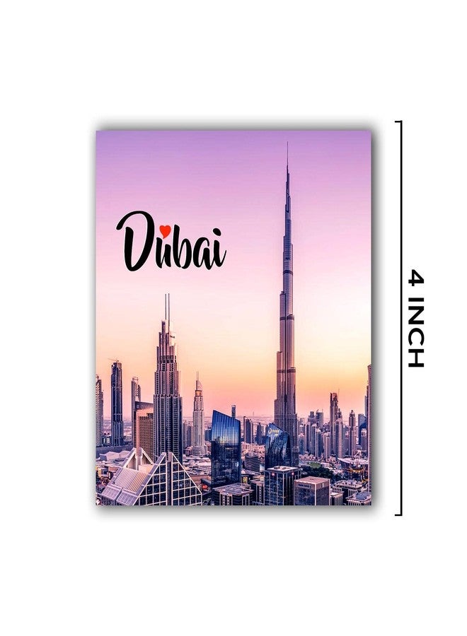 ARTBUG Dubai HD Quality Stylish Fridge Sticker Magnet for Kitchen - Deocorative Refrigerator Magnets - Gift for Kids - D No 498 - Image 3